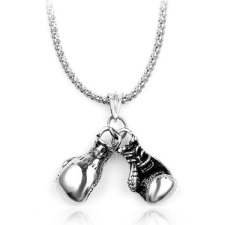  Dupla boxkesztyűs nyaklánc nyaklánc