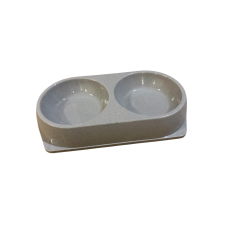  Dupla etető- és itatótál – csúszásmentes, modern kialakítás kutyatál