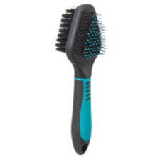  Dupla kefe műanyag 19 cm Trixie 24153 kutyafésű