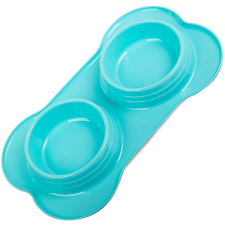  Dupla tál kutya/macskaeledelhez 400ml x 2 kutyatál