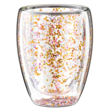 Duplafalú Glitteres Pohár bögrék, csészék