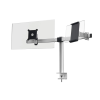 DURABLE 508723 21"-27" LCD TV/Monitor asztali tartó táblagép tartóval - Ezüst