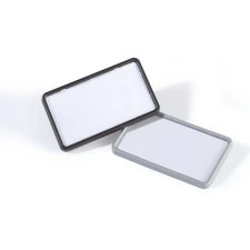 DURABLE 8129-01 Névkitűző mágneses 75x40mm 25db szürke névkitűző