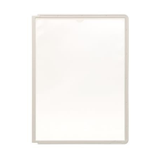 DURABLE Bemutatótábla, A4, DURABLE "SHERPA®", szürke információs tábla, állvány