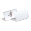 DURABLE Click Fold Névkitűző, csíptető + tűző, 54×90 mm