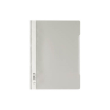 DURABLE Gyorsfűző PVC Durable A/4 áttetsző előlap szürke lefűző
