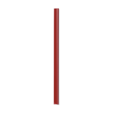 DURABLE Iratsín lefűzhető 3mm, 100db/doboz, Durable piros iratsín