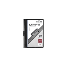 DURABLE Klip mappa DURABLE DURACLIP® 60, fekete mappa