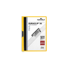 DURABLE Klipmappa DURABLE Duraclip A/4 30 lapig sárga mappa