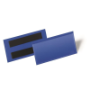 DURABLE Logisztikai zseb, 100x38 mm, fekvő, DURABLE, mágnessel, sötétkék