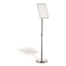 DURABLE Posztertábla, állványos, A4, alumínium keret, DURABLE posztertábla