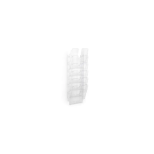 DURABLE Prospektustartó A4, Durable Flexiplus 6 db/csomag, áttetsző információs tábla, állvány