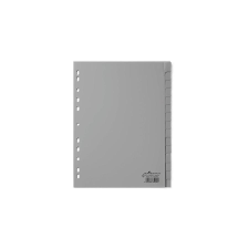 DURABLE Regiszter DURABLE műanyag A/4 A-Z 15 részes szürke regiszter és tartozékai
