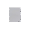 DURABLE Regiszter DURABLE műanyag A/4 maxi Jan-Dec 12 részes szürke