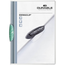 DURABLE Swingclip A4 clip-mappa - Zöld mappa