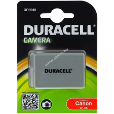 DURACELL akku Canon típus LP-E8 (Prémium termék) canon videókamera akkumulátor
