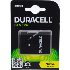 DURACELL akku Nikon típus EN-EL14a 1100mAh (Prémium termék) digitális fényképező akkumulátor