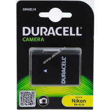 DURACELL akku Nikon típus EN-EL14a 1300mAh (Prémium termék) digitális fényképező akkumulátor