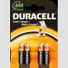 DURACELL BSC 4 db AAA elem
