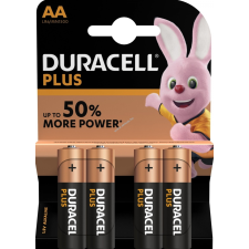 DURACELL ceruzaelem Plus Power MN1500 LR6 Mignon AA 4db/csom. ceruzaelem