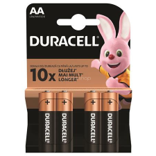 DURACELL Elem, AA ceruza, 4 db, DURACELL &quot;Basic&quot; ceruzaelem