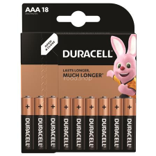 DURACELL Elem, AAA mikro, 18 db, DURACELL &quot;Basic&quot; ceruzaelem