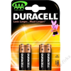 DURACELL ELEM MICRO (AAA, LR03) BASIC 4/BL DURACELL