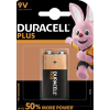 DURACELL elem Plus Power 6LF22 9V-Block 1db/csom.