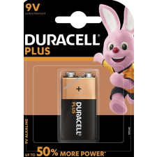 DURACELL elem Plus Power 6LF22 9V-Block 1db/csom. 9 v-os elem