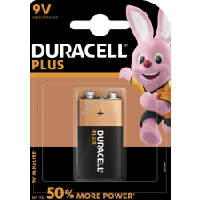 DURACELL elem Plus Power MN1604 9V-Block 1db/csom. 9 v-os elem