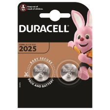 DURACELL Gombelem, CR2025, 2 db, DURACELL - DUEL20252 (10PP040029) gombelem