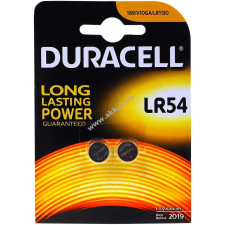 DURACELL gombelem típus AG10/LR54/V10GA/189/389 2db/csom. gombelem