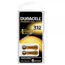 DURACELL hallókészülék elem PR41 6db/csom. gombelem
