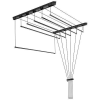 DuraHome mennyezeti, fekete 6 × 90 cm