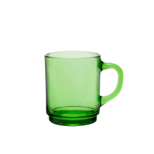Duralex Green Versailles 26cl, zöld üveg bögre bögrék, csészék