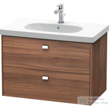 Duravit Brioso 82 cm-es alsó szekrény D-Code mosdóhoz, natúr dió színben BR414601079 ( BR41460 ) fürdőszoba bútor
