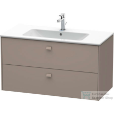 Duravit Brioso mosdó alá építhető 2 fiókos alsószekrény,1020x479 mm, Basalt Matt Decor BR410304343 fürdőszoba bútor