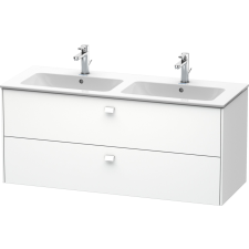Duravit Brioso szekrény 129x47.9x55.3 cm Függesztett, mosdó alatti fehér BR410501818 fürdőszoba bútor