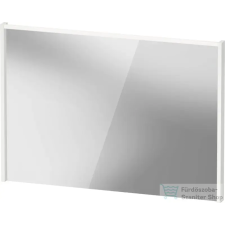 Duravit D-CODE 100x70 cm-es tükör LED világítással, matt fehér DC7078018180000 fürdőszoba kiegészítő