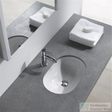 Duravit D-Code 49x29 cm-es alulról beépíthető mosdó 0338490000 ( 033849 ) szaniter