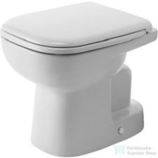 Duravit D-Code alsó kifolyású, mélyöblítésű álló WC HygieneGlaze mázzal,21100120002 szaniter