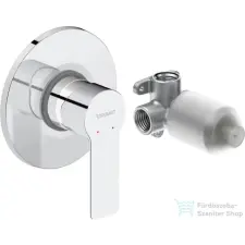 Duravit D-CODE falsík alatti kád/zuhany csaptelep alaptesttel, króm DC4210007010 csaptelep