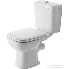 Duravit D-CODE hátsó kifolyású, mélyöblítésű monoblokkos WC-csésze HygieneGlaze mázzal,21110920002 szaniter