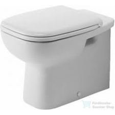 Duravit D-Code rejtett bekötésű, mélyöblítésű álló WC HygieneGlaze mázzal,21150920002 szaniter