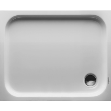 Duravit D-Code téglalap alakú zuhanytálca 100x80 cm fehér 720106000000001 kád, zuhanykabin