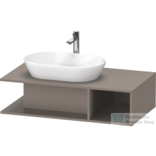 Duravit D-NEO 100x55 cm-es függesztett szekrény,Basalt Matt Decor DE492904343 fürdőszoba bútor