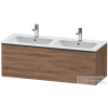 Duravit D-NEO 1280x462 mm-es 1 fiókos alsószekrény 233613 mosdóhoz,Natural Walnut Decor DE426507979
