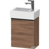 Duravit D-NEO 364x222 mm-es 1 ajtós függesztett szekrény 072438 mosdóhoz,jobbos, Natural Walnut Decor DE4218R7979