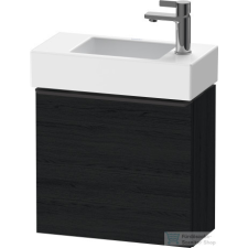 Duravit D-NEO 484x222 mm-es 1 ajtós függesztett szekrény 072450 mosdóhoz,jobbos, Black Oak DE4219R1616 fürdőszoba bútor