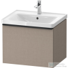 Duravit D-NEO 584x 452 mm-es 1 fiókós függesztett szekrény 236760XXX mosdóhoz,Linen Decor DE4249075750000